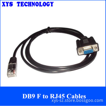 RJ45 to DB9 Cable Male to Female Cables